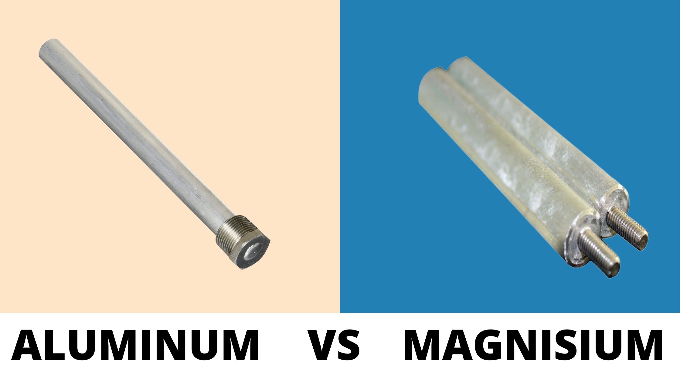 Water Heater Anode Rod Aluminum VS Magnesium