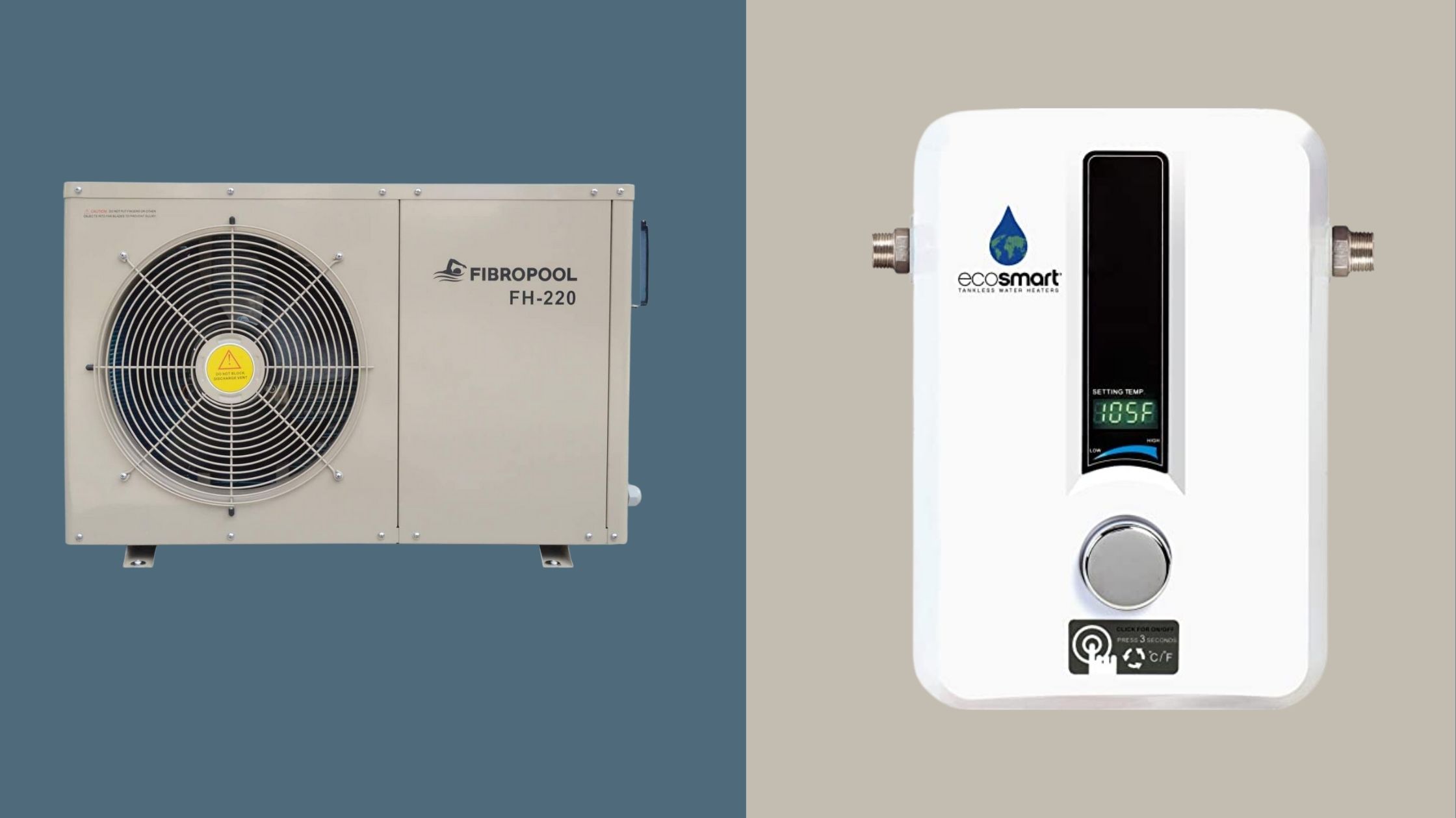 heat pump water heater vs tankless
